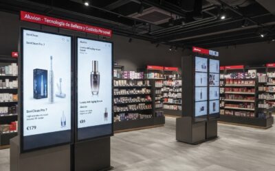 Pantallas digitales para tiendas: usos en escaparates y puntos de venta
